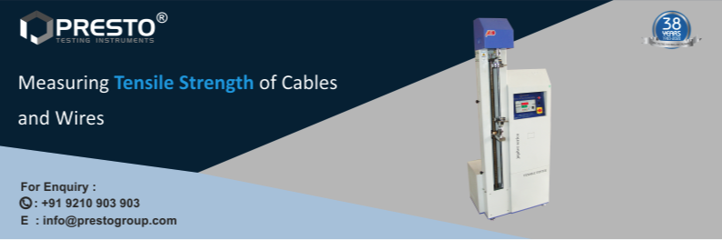 Measuring Tensile Strength Of Cables And Wires